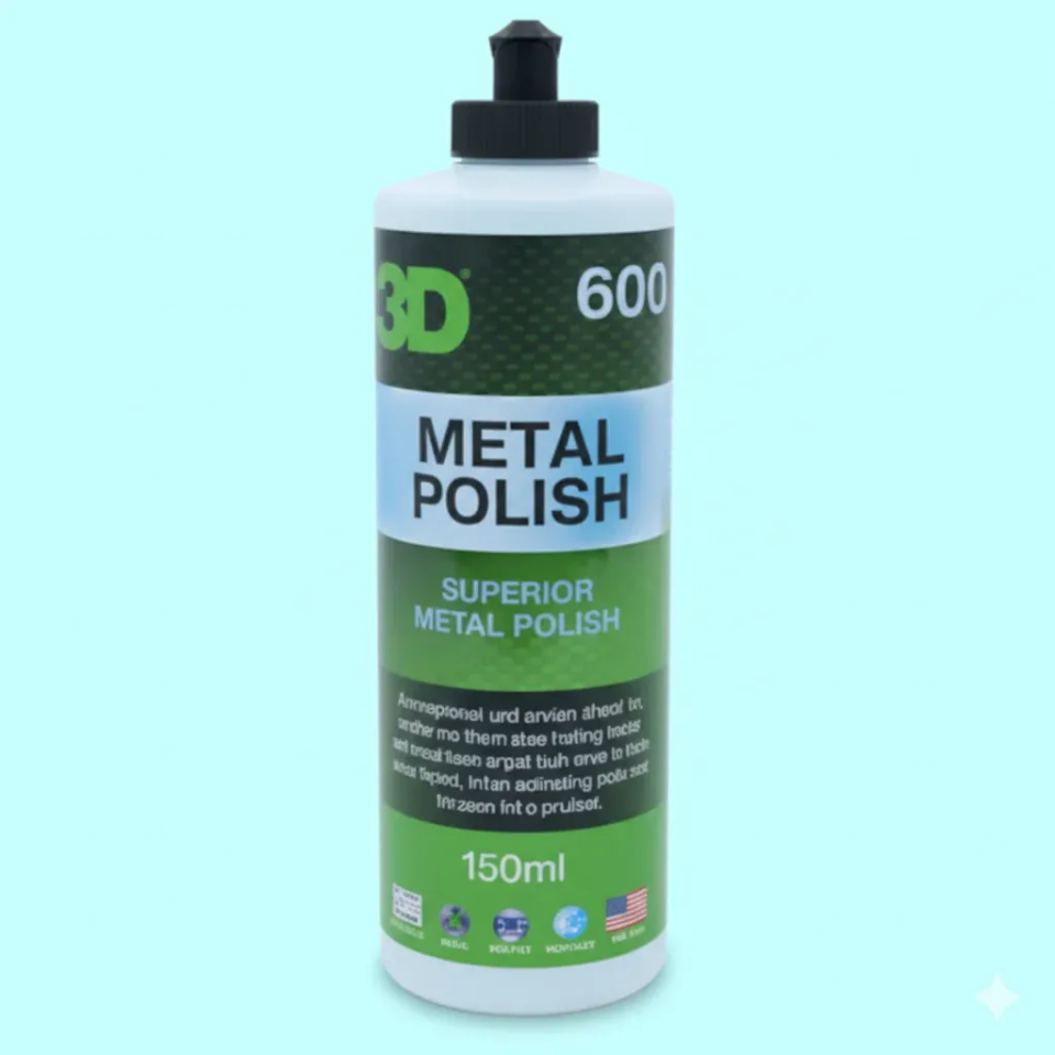 3D Metal Polish Metal Parlatıcı Çizik Giderici Cila 500ML