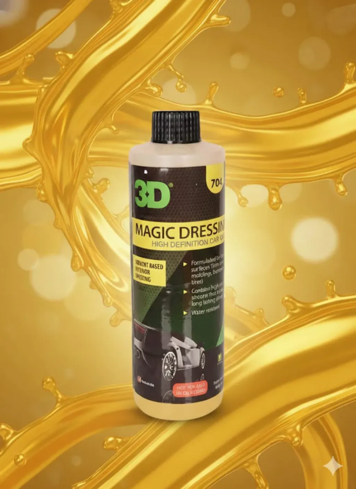 3D Magic Dressing Lastik Parlatıcı 475ML