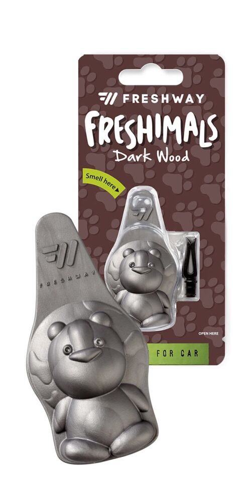Freshway Freshimals Dark Wood Kara Orman Araç Kokusu
