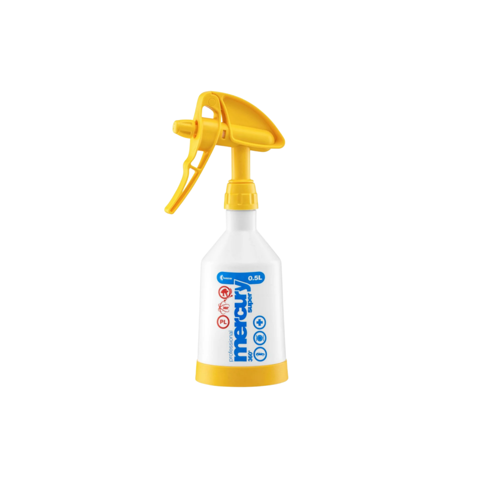 Kwazar 360 Derecede Her Açıdan Çift Atımlı Sarı Sprey Şişe 500ml
