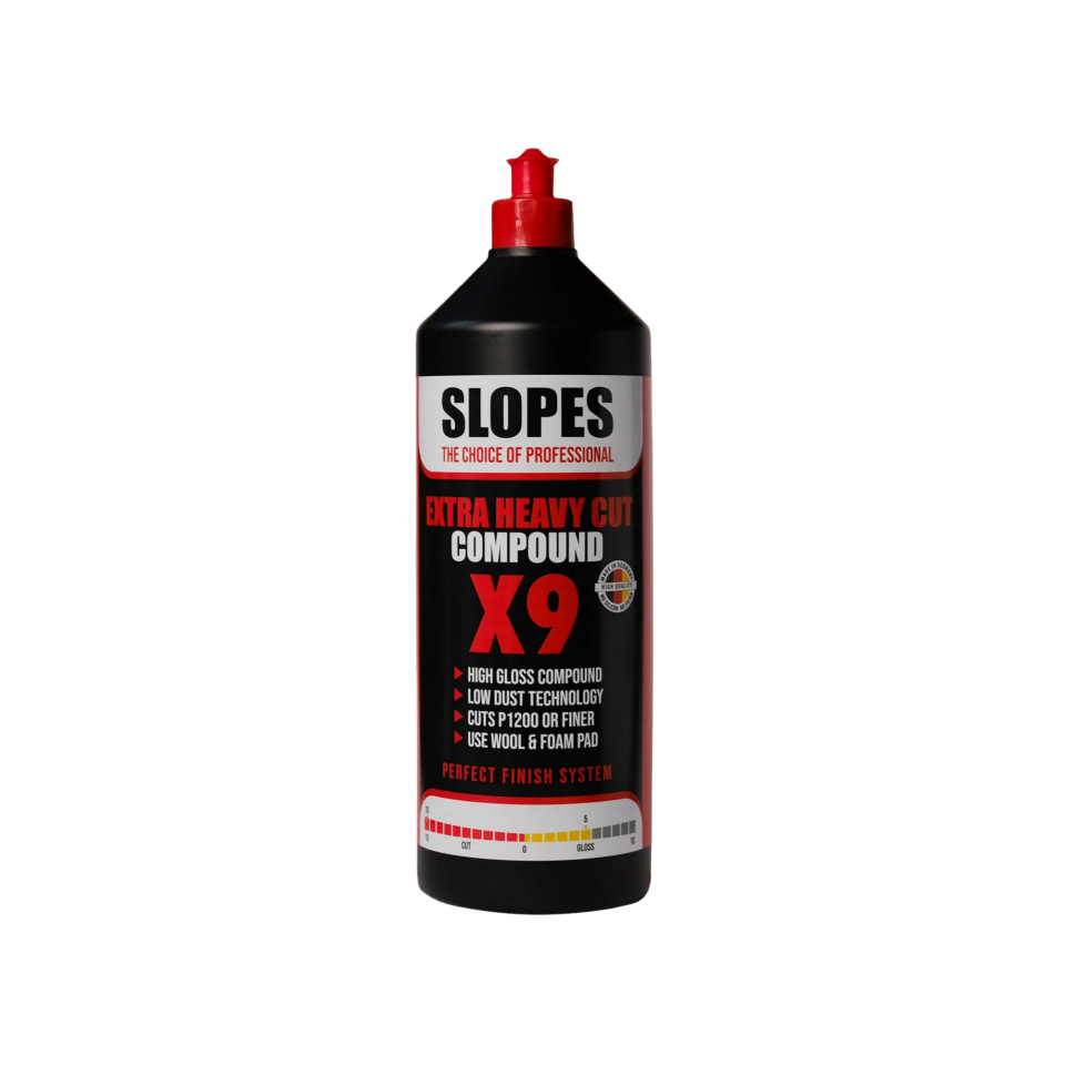 Slopes X9 Agresif Çizik Çıkarıcı Pasta 1lt